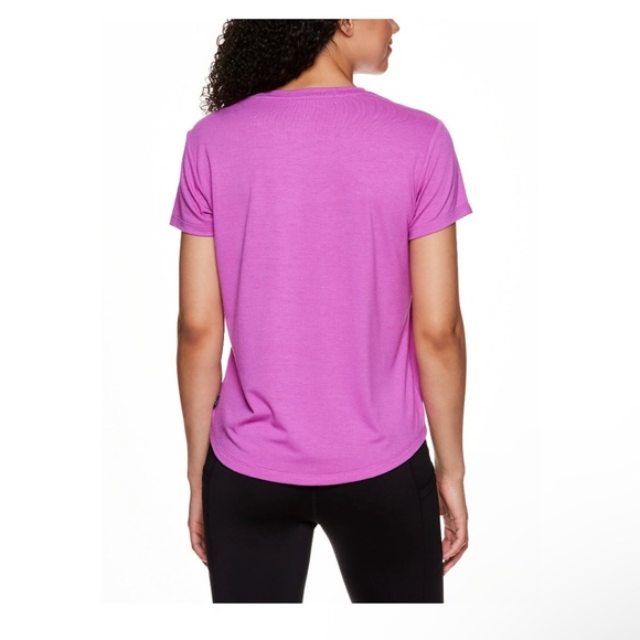 Womens REEBOK Relaxed Comfort Fit T-Shirt Size XXXL Purple Orchid New - Picture 3 of 7